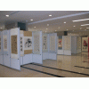 佛山合邦八棱柱屏風(fēng)，八棱柱書(shū)畫(huà)展，書(shū)畫(huà)屏風(fēng)