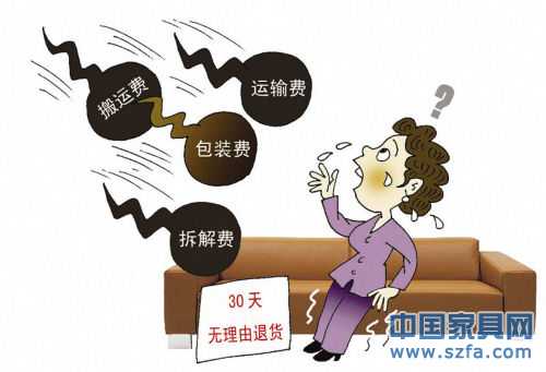 想退貨?承擔運費、包裝費、退貨費…… 想退貨?承擔運費、包裝費、退貨費……