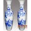 黃釉青花雕龍陶瓷花瓶 喬遷禮品 酒店裝飾品陶瓷花瓶